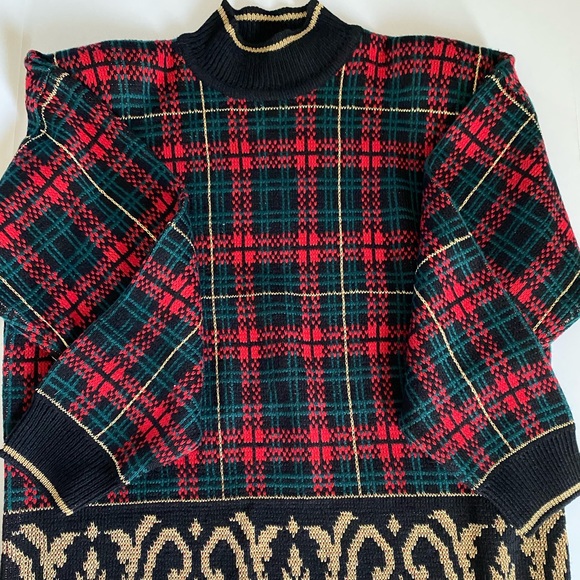 Robert Scott Ltd Sweaters - Vintage Plaid Holiday Sweater